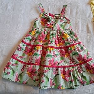 Blueberi Boulevard girls size 4 floral dress